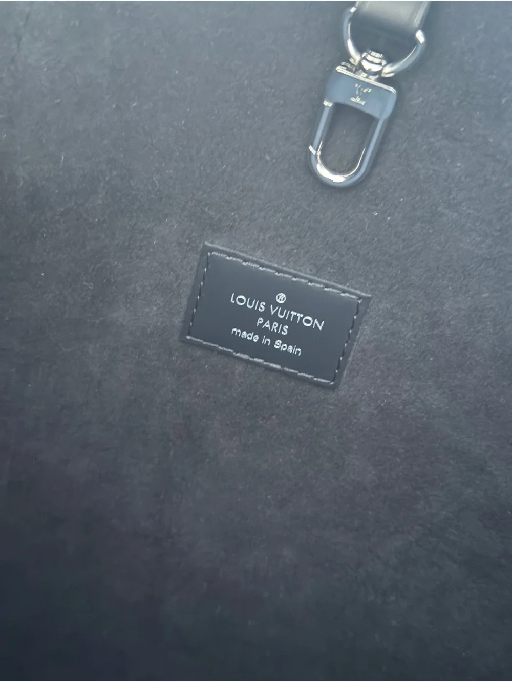 Louis Vuitton Black Epi Neverfull Tote